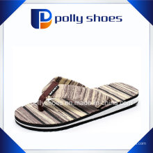 Sandales en similicuir vieilli de qualité supérieure pour hommes Flip Flop Thong